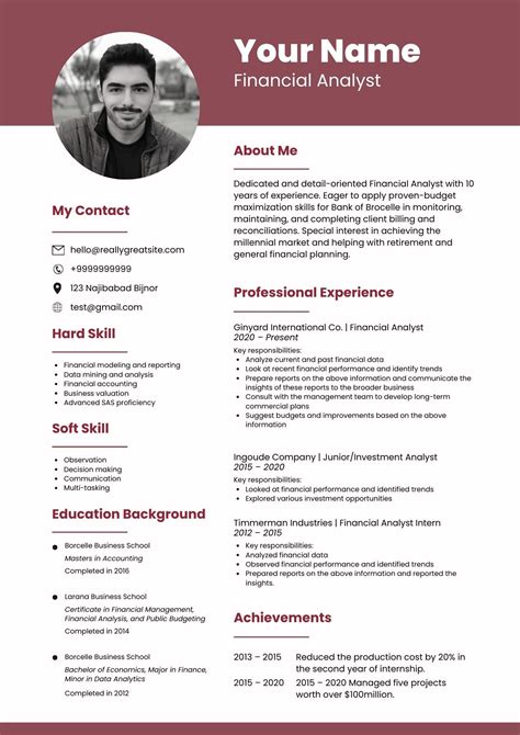 Free printable resume templates you can customize.